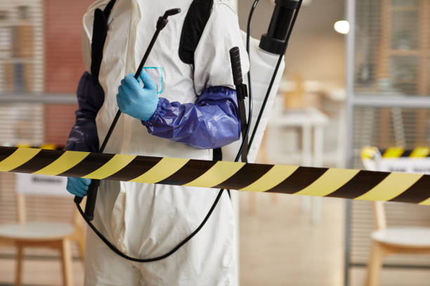 Professional Biohazard technician working in New Durham, NH